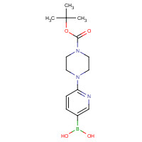 919347-67-4 [6-[4-[(2-methylpropan-2-yl)oxycarbonyl]piperazin-1-yl]pyridin-3-yl]boronic acid chemical structure