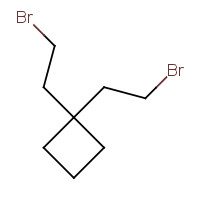 1232431-78-5 1,1-bis(2-bromoethyl)cyclobutane chemical structure