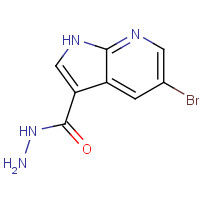 1210437-70-9 5-bromo-1H-pyrrolo[2,3-b]pyridine-3-carbohydrazide chemical structure