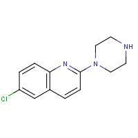 78060-46-5 6-chloro-2-piperazin-1-ylquinoline chemical structure
