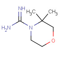 1247537-73-0 3,3-dimethylmorpholine-4-carboximidamide chemical structure