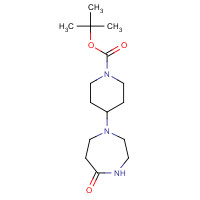 1092351-45-5 tert-butyl 4-(5-oxo-1,4-diazepan-1-yl)piperidine-1-carboxylate chemical structure