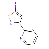 393165-18-9 5-iodo-3-pyridin-2-yl-1,2-oxazole chemical structure