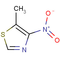 26213-86-5 5-methyl-4-nitro-1,3-thiazole chemical structure
