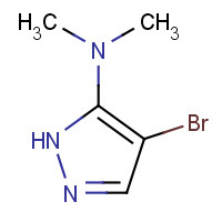 1146951-53-2 4-bromo-N,N-dimethyl-1H-pyrazol-5-amine chemical structure