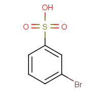 22033-09-6 3-bromobenzenesulfonic acid chemical structure