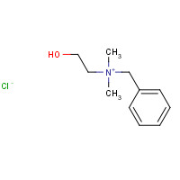 7221-40-1 benzyl-(2-hydroxyethyl)-dimethylazanium;chloride chemical structure