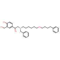 934842-69-0 4-[2-[benzyl-[6-(4-phenylbutoxy)hexyl]amino]-1-hydroxyethyl]-2-(hydroxymethyl)phenol chemical structure
