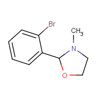71758-42-4 2-(2-bromophenyl)-3-methyl-1,3-oxazolidine chemical structure