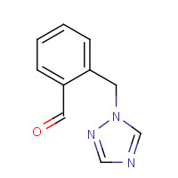 906352-62-3 2-(1,2,4-triazol-1-ylmethyl)benzaldehyde chemical structure