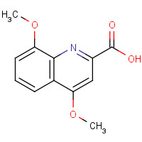 28027-15-8 4,8-dimethoxyquinoline-2-carboxylic acid chemical structure
