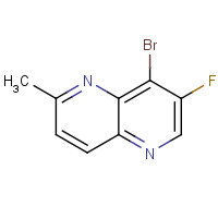 1416373-76-6 8-bromo-7-fluoro-2-methyl-1,5-naphthyridine chemical structure
