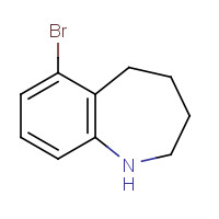 939759-12-3 6-bromo-2,3,4,5-tetrahydro-1H-1-benzazepine chemical structure