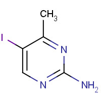 22294-56-0 5-iodo-4-methylpyrimidin-2-amine chemical structure