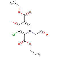 1246616-71-6 diethyl 3-chloro-4-oxo-1-(2-oxoethyl)pyridine-2,5-dicarboxylate chemical structure