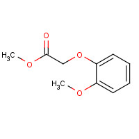 38768-62-6 methyl 2-(2-methoxyphenoxy)acetate chemical structure