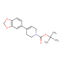 188862-20-6 tert-butyl 4-(1,3-benzodioxol-5-yl)-3,6-dihydro-2H-pyridine-1-carboxylate chemical structure