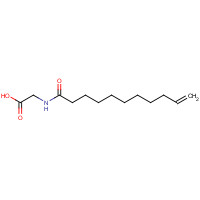 54301-26-7 2-(undec-10-enoylamino)acetic acid chemical structure