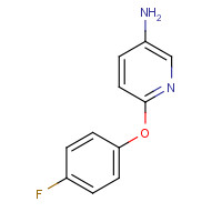 143071-78-7 6-(4-fluorophenoxy)pyridin-3-amine chemical structure