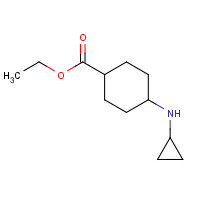 1083048-96-7 ethyl 4-(cyclopropylamino)cyclohexane-1-carboxylate chemical structure