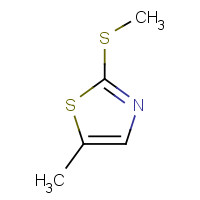 21364-42-1 5-methyl-2-methylsulfanyl-1,3-thiazole chemical structure