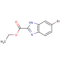 144167-50-0 ethyl 6-bromo-1H-benzimidazole-2-carboxylate chemical structure