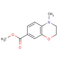 532391-91-6 methyl 4-methyl-2,3-dihydro-1,4-benzoxazine-7-carboxylate chemical structure
