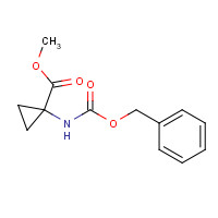 84677-05-4 methyl 1-(phenylmethoxycarbonylamino)cyclopropane-1-carboxylate chemical structure