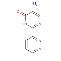 1343460-11-6 5-amino-2-pyridazin-3-yl-1H-pyrimidin-6-one chemical structure