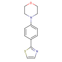 1542258-98-9 4-[4-(1,3-thiazol-2-yl)phenyl]morpholine chemical structure