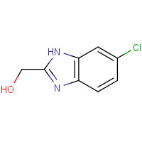 6953-65-7 (6-chloro-1H-benzimidazol-2-yl)methanol chemical structure