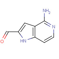 885272-36-6 4-amino-1H-pyrrolo[3,2-c]pyridine-2-carbaldehyde chemical structure