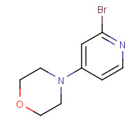 1049023-41-7 4-(2-bromopyridin-4-yl)morpholine chemical structure
