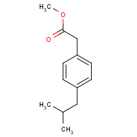 61566-33-4 methyl 2-[4-(2-methylpropyl)phenyl]acetate chemical structure