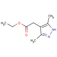 32711-02-7 ethyl 2-(3,5-dimethyl-1H-pyrazol-4-yl)acetate chemical structure