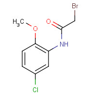 130965-95-6 2-bromo-N-(5-chloro-2-methoxyphenyl)acetamide chemical structure