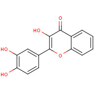 6068-78-6 2-(3,4-dihydroxyphenyl)-3-hydroxychromen-4-one chemical structure