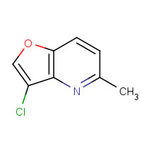 159084-20-5 3-chloro-5-methylfuro[3,2-b]pyridine chemical structure