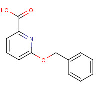 149744-21-8 6-phenylmethoxypyridine-2-carboxylic acid chemical structure
