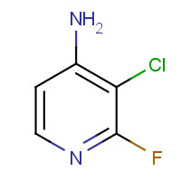 1227577-11-8 3-chloro-2-fluoropyridin-4-amine chemical structure