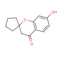 70441-03-1 7-hydroxyspiro[3H-chromene-2,1'-cyclopentane]-4-one chemical structure