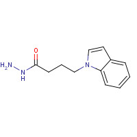 143217-48-5 4-indol-1-ylbutanehydrazide chemical structure