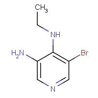 607371-03-9 5-bromo-4-N-ethylpyridine-3,4-diamine chemical structure