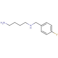 723241-11-0 N'-[(4-fluorophenyl)methyl]butane-1,4-diamine chemical structure