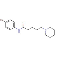 874449-94-2 N-(4-bromophenyl)-5-piperidin-1-ylpentanamide chemical structure