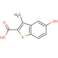 20873-76-1 5-hydroxy-3-methyl-1-benzothiophene-2-carboxylic acid chemical structure