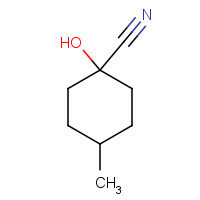 933-45-9 1-hydroxy-4-methylcyclohexane-1-carbonitrile chemical structure