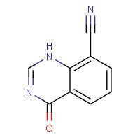 663194-04-5 4-oxo-1H-quinazoline-8-carbonitrile chemical structure