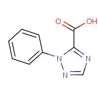 500865-95-2 2-phenyl-1,2,4-triazole-3-carboxylic acid chemical structure