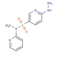 1036547-79-1 6-hydrazinyl-N-methyl-N-pyridin-2-ylpyridine-3-sulfonamide chemical structure